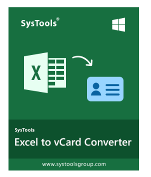 SysTools Excel to vCard Converter