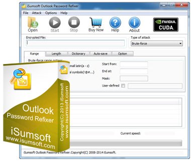 iSumsoft Outlook Password Refixer