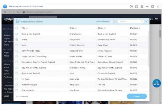 Macsome Amazon Music Downloader