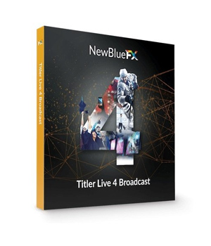 NewBlue Titler Live 4 Broadcast