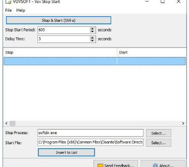 VovSoft Stop Start 1.9.0 [Latest] Crack
