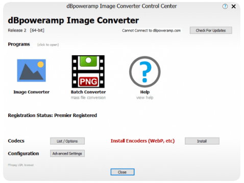 dBpoweramp Image Converter