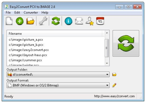 Easy2Convert PCX to IMAGE