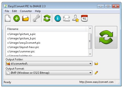 Easy2Convert PIC to IMAGE