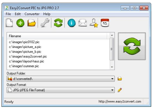 Easy2Convert PIC to JPG Pro