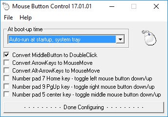 ElectraSoft Mouse Button Control