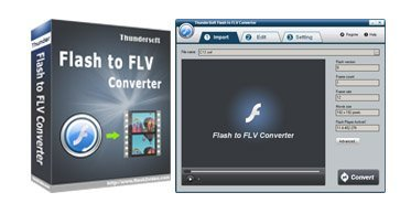 ThunderSoft Flash to FLV Converter