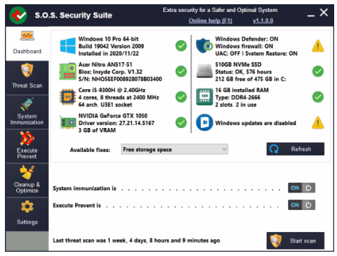 S.O.S Security Suite