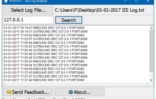VovSoft Log Analyzer 2.3 [Latest] Crack