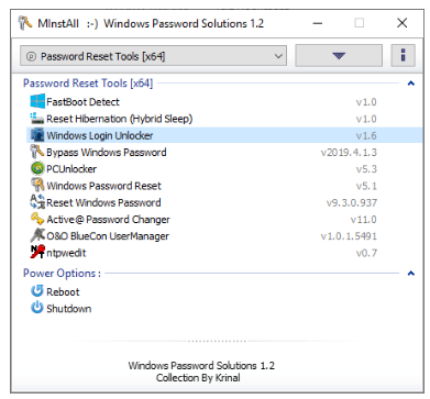 Windows Password Solutions