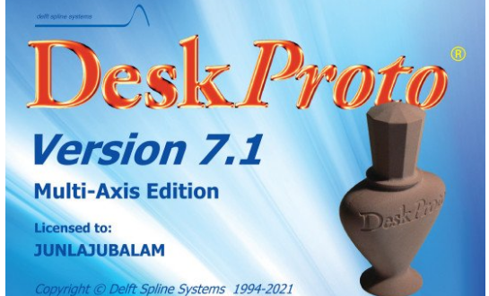 DeskProto 7.1 Revision 11141 Multi-Axis Edition [Latest] Crack