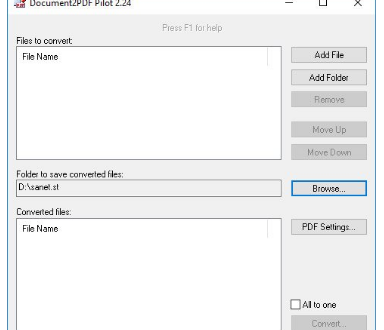 Document2PDF Pilot 2.30.1 [Latest] Crack
