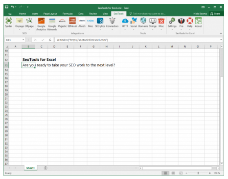 SeoTools for Excel