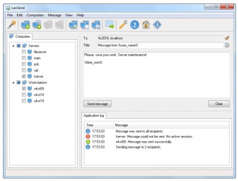 LizardSystems-LanSend Portable