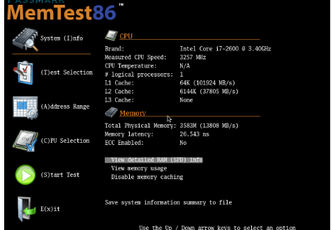 PassMark Memtest86 10.3 Build 1000 [Latest] Crack