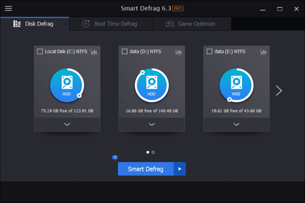 IObit Smart Defrag Pro