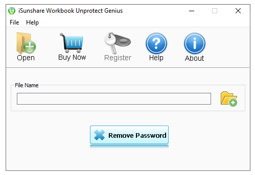 iSunshare Workbook Unprotect Genius