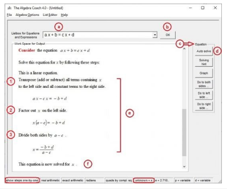 Algebra Coach