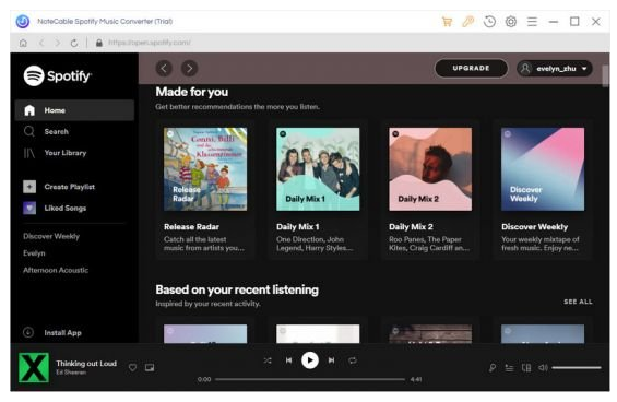 NoteCable Spotify Music Converter