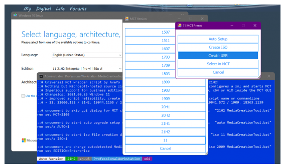 Universal MediaCreationTool Wrapper