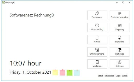 Softwarenetz Rechnung