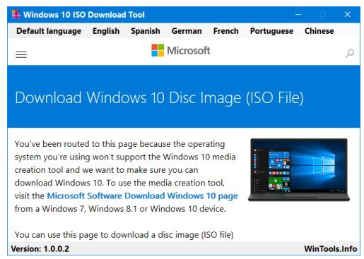 Windows 10 ISO Download Tool 1.2.1.14 Multilingual [Latest] - S0ft4PC