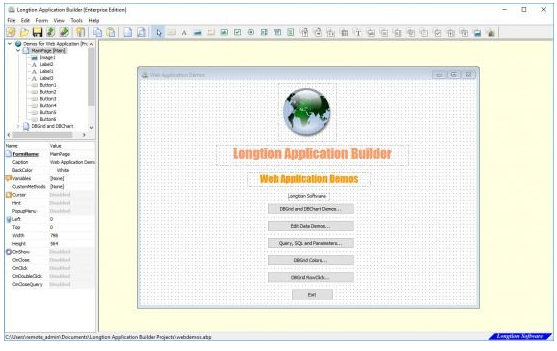 Longtion Application Builder