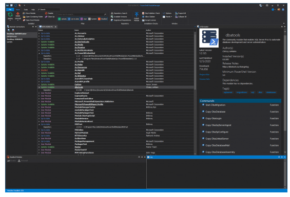 SAPIEN PowerShell ModuleManager