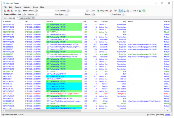 HTTP Logs Viewer