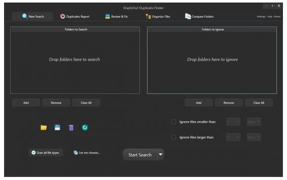 DupInOut Duplicate Finder