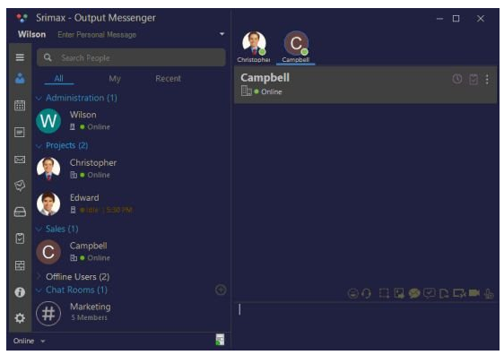 Output Messenger Server