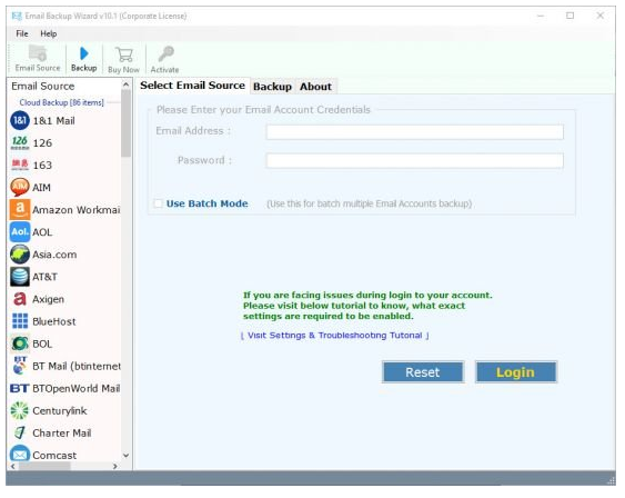 RecoveryTools Email Backup Wizard