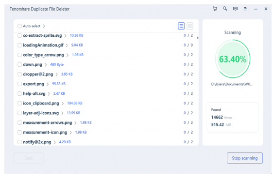 Tenorshare Duplicate File Deleter