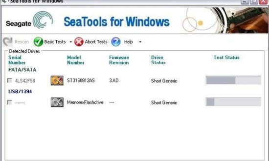 Seagate SeaTools for Windows 5.0.165 Multilingual [Latest] Crack