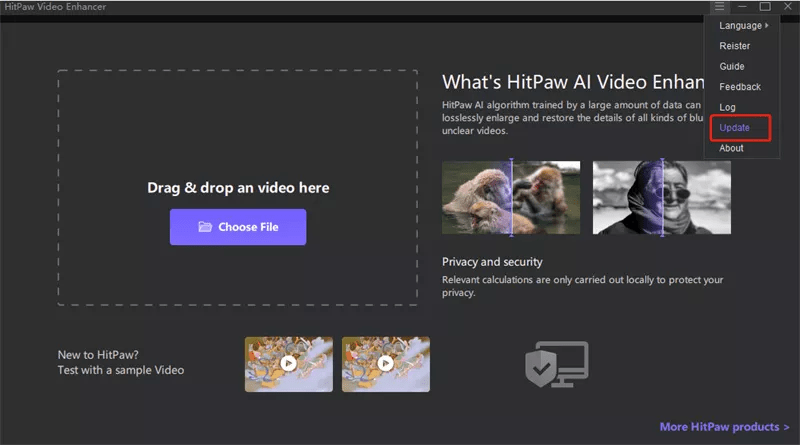 download the new version for apple HitPaw Video Enhancer 1.7.1