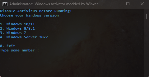 Winker Windows Activator 3.1 [Latest] Crack