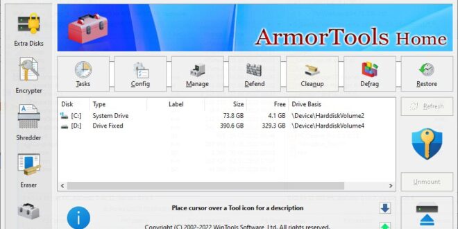 ArmorTools 22.7.1 Home Multilingual [Latest] Crack