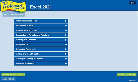 Professor Teaches Excel 2021 v1.0 Portable [Latest] Crack