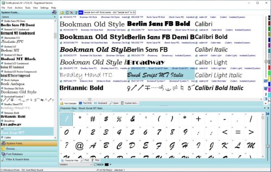 Font Explorer L.M