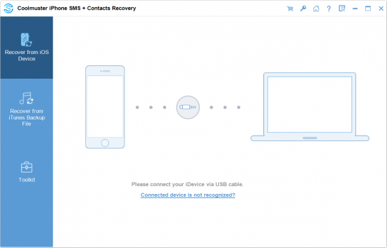 Coolmuster iPhone SMS + Contacts Recovery