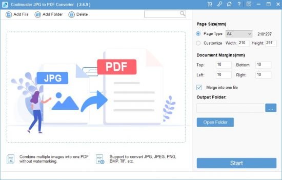 Coolmuster JPG to PDF Converter