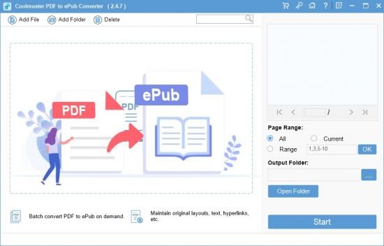 Coolmuster PDF to ePub Converter