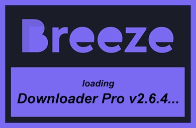 BreezeSys Downloader Pro 2.6.4 [Latest] Crack