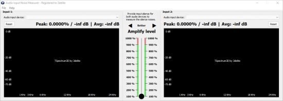 3delite Audio Input Noise Measurer