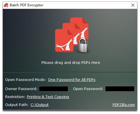 Batch PDF Encryptor