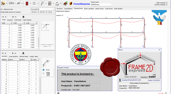 RUNET FRAME2Dexpress 16.08.2023 [Latest] Crack