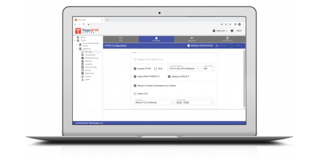 Titan SFTP Server
