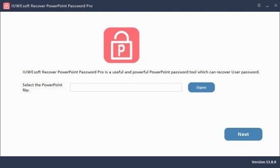 IUWEsoft Recover PowerPoint Password