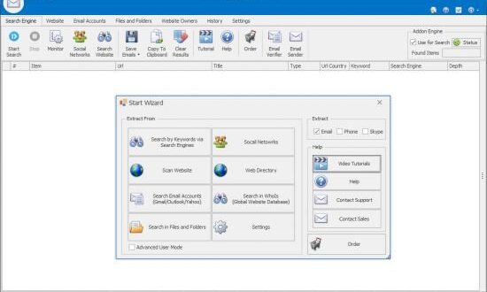 Email Extractor Pro 7.3.4.3 Multilingual [Latest] Crack