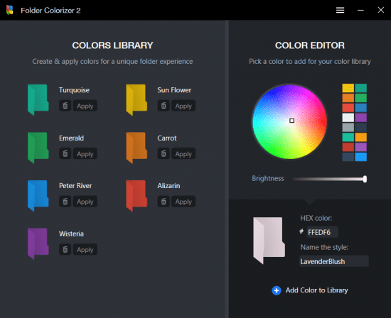 Folder Colorizer